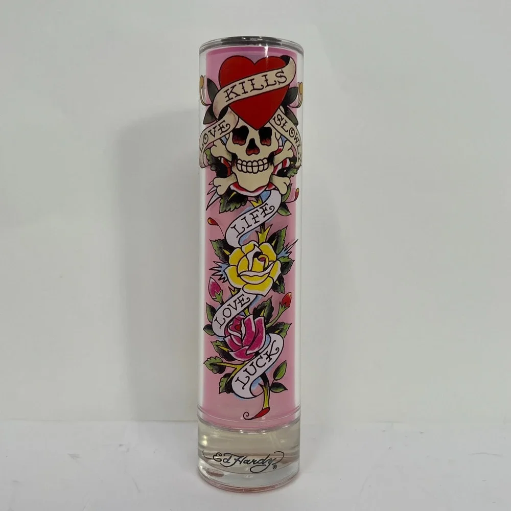 Ed Hardy Eau De Perfum Natural Spray for men 1.7 oz Christian Audigier VTG NEW
